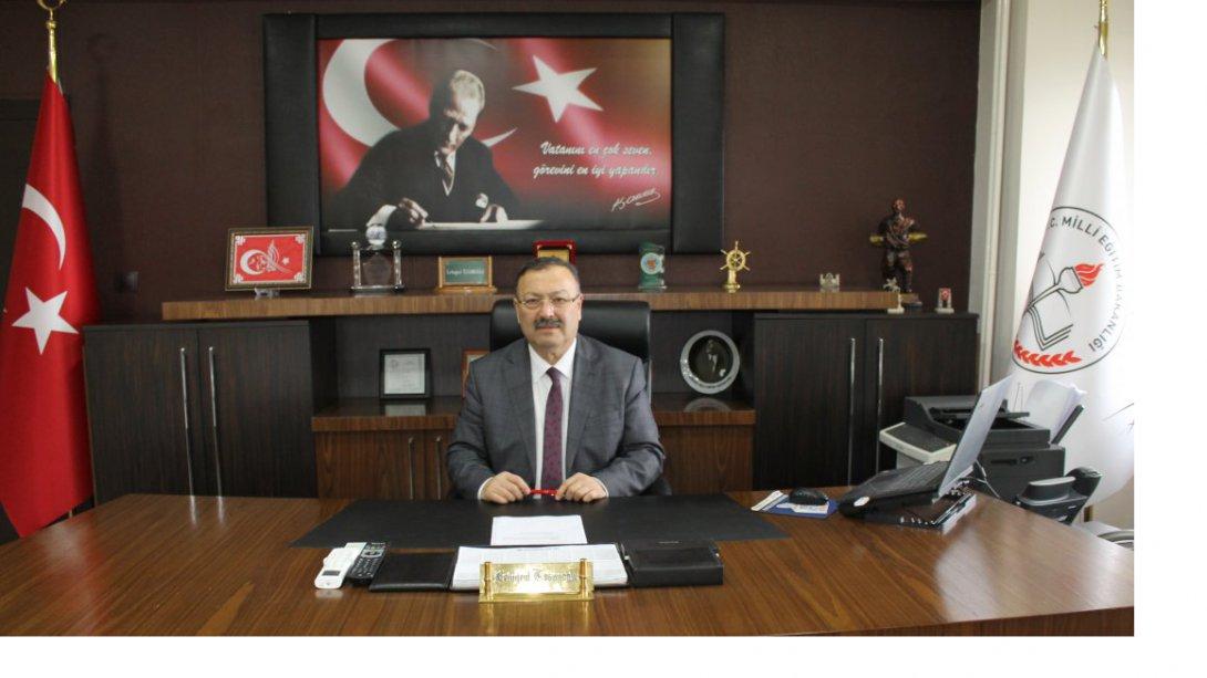 İl Milli Eğitim Müdürümüz Ertuğrul Tosunoğlu'ndan 'EVDE KAL' Çağrısı